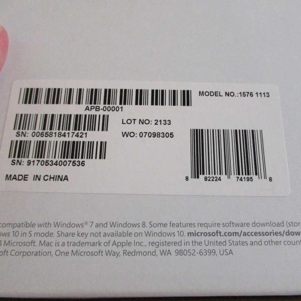 Microsoft Wired 600 Keyboard & Mouse set